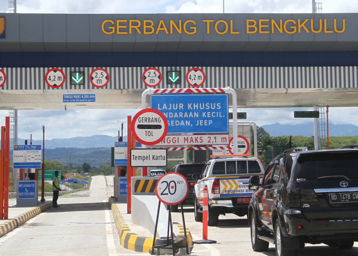 Volume Kendaraan di Tol Bengkulu-Taba Penanjung Terus Bertambah, Masyarakat: Proyek Tol Berlanjut?