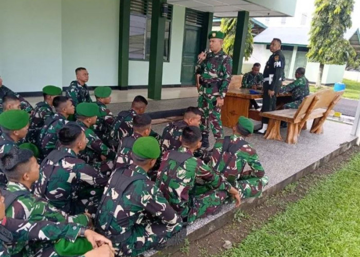 Antisipasi Dampak Eskalasi Konflik Timur Tengah, Kodim 0408 Bengkulu Selatan Vidcon Apel Gelar Pasukan