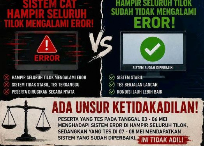 Peserta Tes CAT KDKMP 2026 Tuntut Keadilan Akibat Gangguan Sistem dan Dugaan Kebocoran Soal