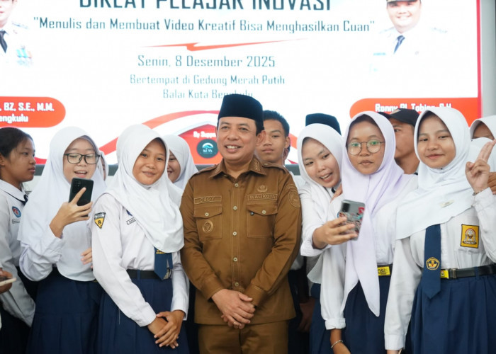 Lekad dan Pemkot Kolaborasi Menggelar Diklat Pelajar Inovasi, Dewa Dapat Kejutan 