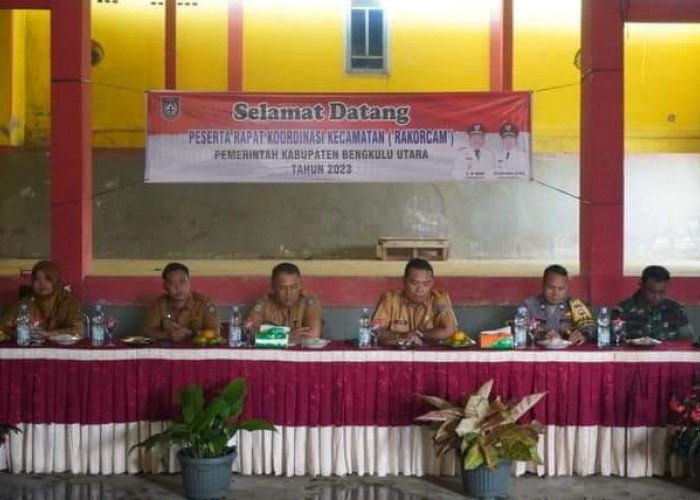 Pemda Bengkulu Utara  Minta Camat dan Kades  Jaga  Kondusivitas Jelang Pemilu