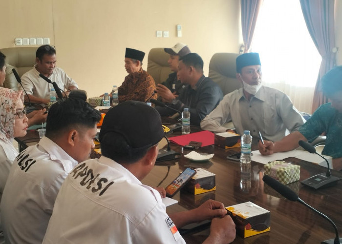 Sikapi Audit Inspektorat Banyak Temuan, APDESI Temui Komisi 1 DPRD Mukomuko