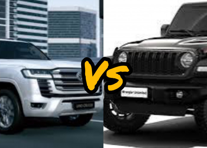 Jeep Wrangler vs Toyota Land Cruiser: Kendaraan Off-Road Tangguh untuk Medan Berat