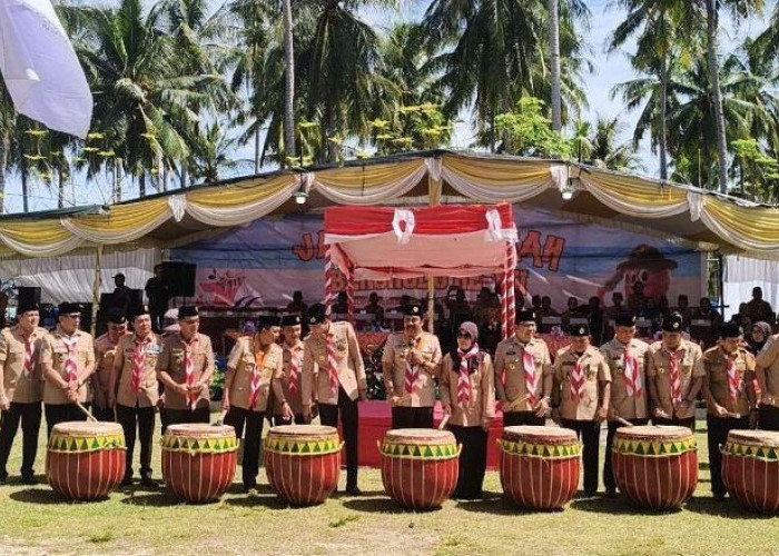 Kegiatan Jambore Daerah VII Tingkat Provinsi Bengkulu di Kaur Resmi Dibuka