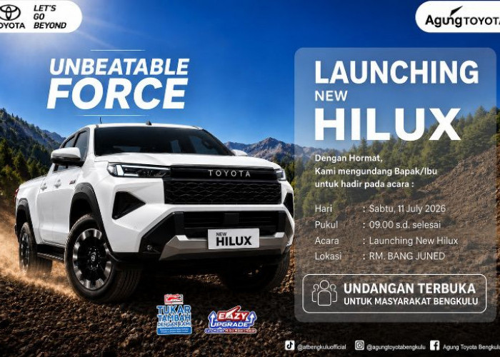 Toyota New Hilux Dilauncing 11 Juli 2026