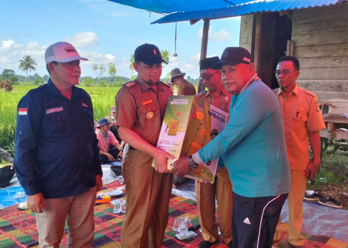 DTPHP Provinsi Bengkulu Gerebek Sawah Poktan Lubuk Tebat Kabupaten Mukomuko