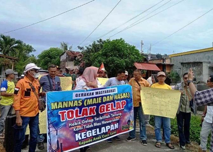 Berlangsung Damai, Tuntutan Warga Kecamatan Maje dan Nasal  di PLN ULP Bintuhan Belum Tuntas