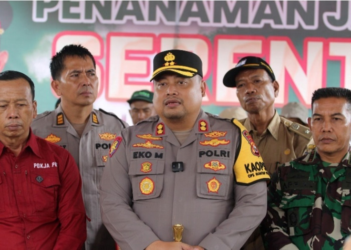 Program Prioritas Pemerintah Untuk Ketahanan Pangan Dapat Dukungan Polres Bengkulu Utara 