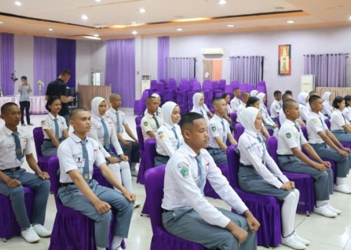 32 Orang Siswa Bengkulu Tengah Ikut Pendidikan dan Pelatihan Paskibraka 