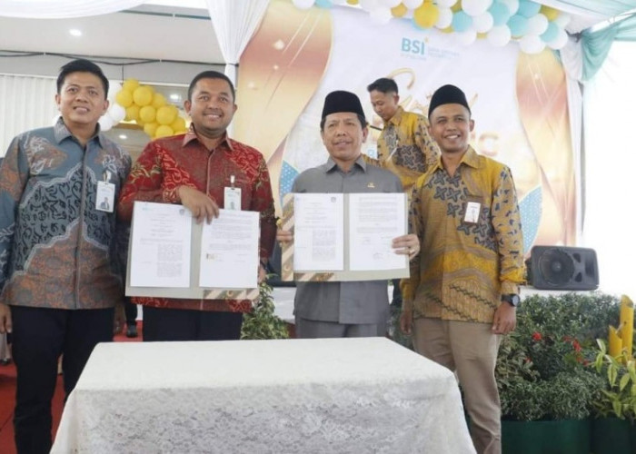 Sekda Seluma Lakukan Grand Opening KCP Bank Syariah Indonesia