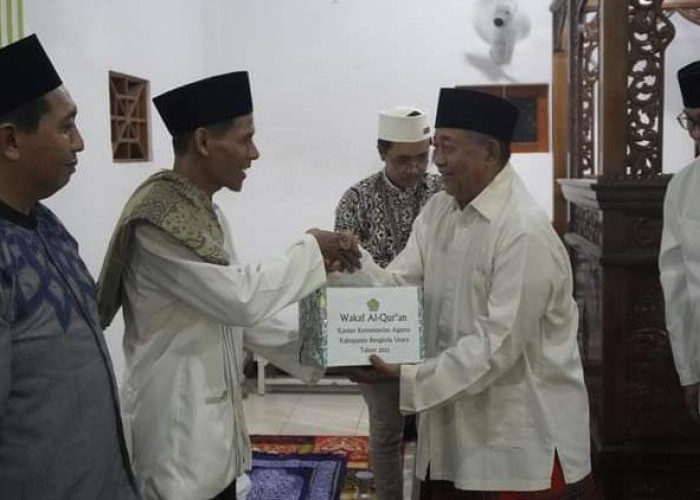 Berlanjut, Tim Safari Ramadan Sambangi Mesjid   Uswatun Hasanah Karya Bakti