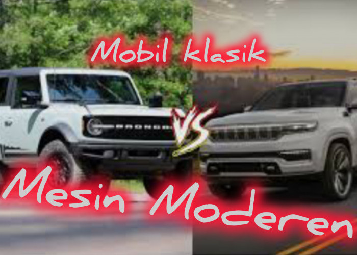 Perbandingan Spesifikasi Mobil Klasik Ford Bronco dan Jeep Wagoneer dengan Mesin Moderen