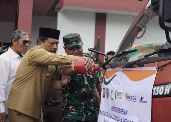  Bantuan Pangan Sasar 38 Ribu KPM di Bengkulu Dilepaskan Bupati Mian