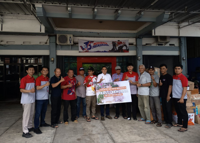 Forum RT/RW Bengkulu Kumpulkan 310 Coli Bantuan untuk Korban Bencana Sumatera