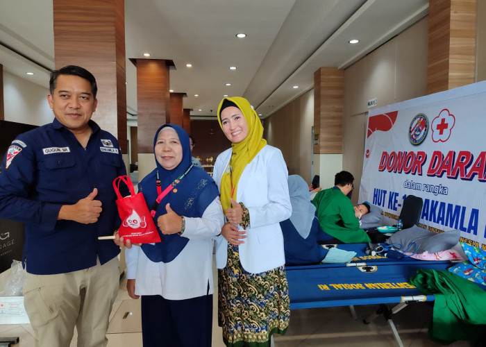 Momen HUT ke 19, Bakamla RI Donor Darah di Bengkulu