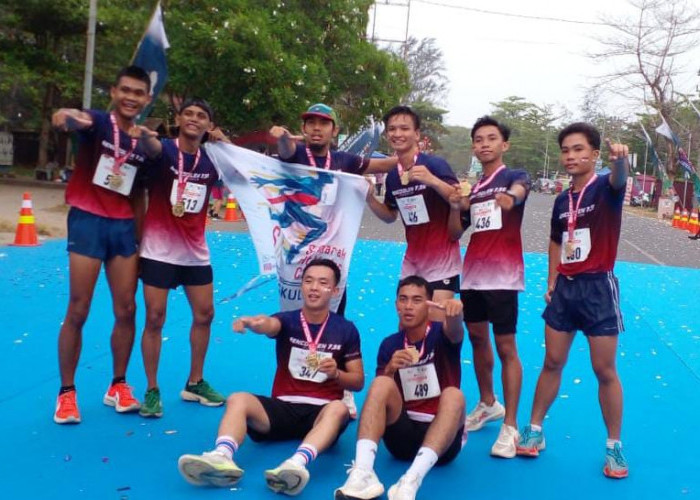 Edisi HUT ke-79 RI, Ratusan Peserta Meriahkan Bencoolen Fun Run 7,9 Km yang di Gelar BI Bengkulu 