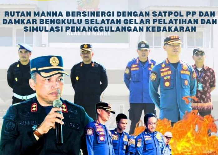 Rutan Manna Bersama Satpol PP Damkar BS Laksanakan Pelatihan dam Simulasi Penanggulangan Kebakaran