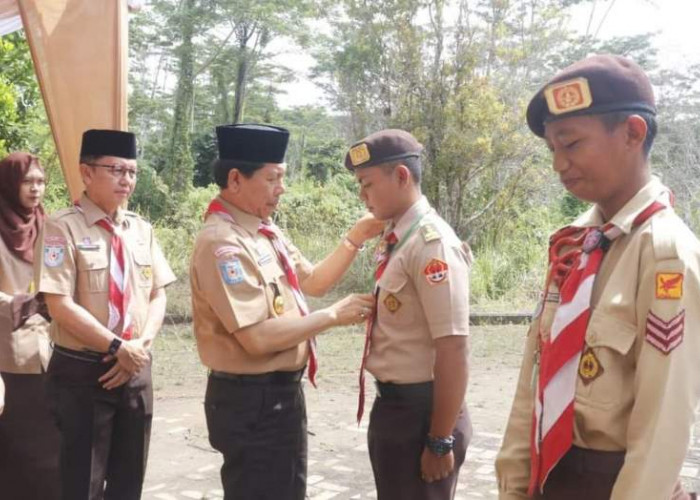 Ketua Kwarcab 0705  Seluma Buka Perjusami dan Giat Prestasi Pramuka Penggalang 