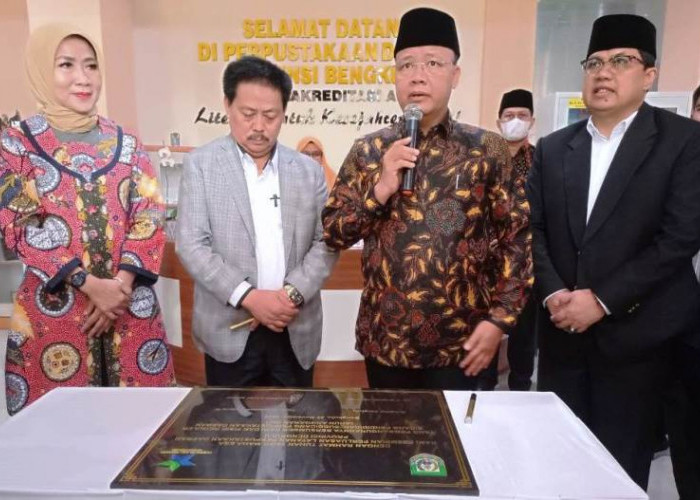 ﻿Gubernur dan Kepala Perpus RI Bangga Dengan Kinerja Perpustakaan Prov Bengkulu