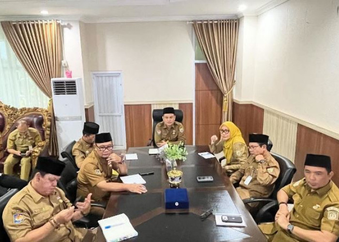 Rapat Koordinasi, Sekda Provinsi Bengkulu Ajak OPD Satukan Langkah Demi Percepat Proyek Strategis Daerah