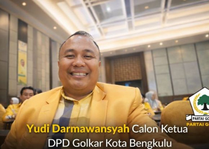 Kantongi 9 Dukungan, Yudi Darmawansyah Kian Mantap Menuju Kursi Ketua Golkar Kota Bengkulu