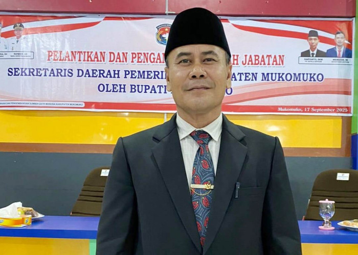  Eddy Apriyanto Tinggalkan Pemkab Mukomuko