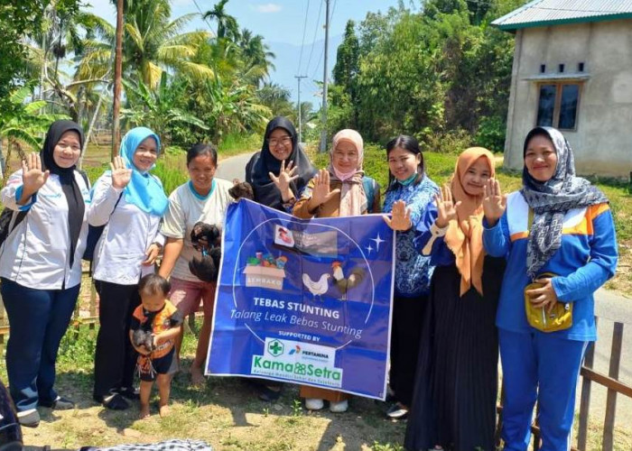 PT Pertamina Geothermal Lampung Salurkan CSR Peduli Stunting di Kabupaten Lebong Provinsi Bengkulu