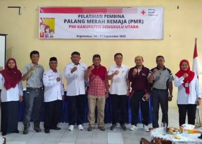  Tingkatkan Keterampilan,    25 Anggota Palang Merah Remaja  Bengkulu Utara Ikuti Pelatihan Pembina 