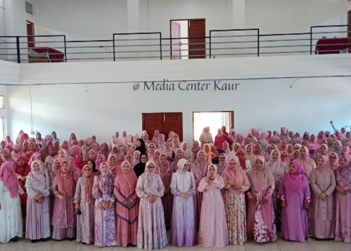 TP PKK, DWP dan GOW Kabupaten Kaur Gelar Halal Bihalal