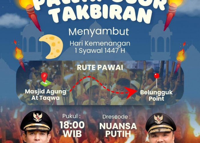 Sambut Hari Kemenangan, Kota Bengkulu Gelar Zikir Akbar dan Pawai Obor
