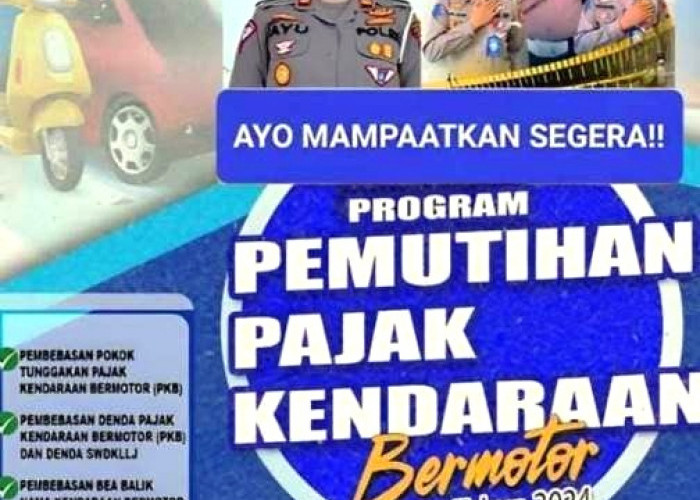  Masih Ada Waktu, Polres Bengkulu Utara Ajak  Masyarakat Manfaatkan Program Pemutihan Pajak Kendaraan Bermotor