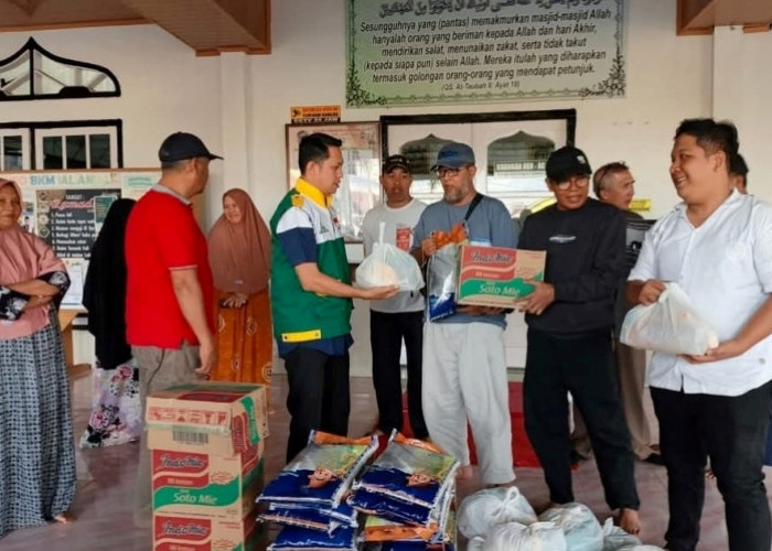 Gerak Cepat,  Baznas Kota Bengkulu Salurkan Bantuan Logistik untuk Korban Banjir