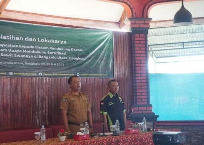 Bengkulu Utara Dukung Sertifikasi Petani Sawit Swadaya