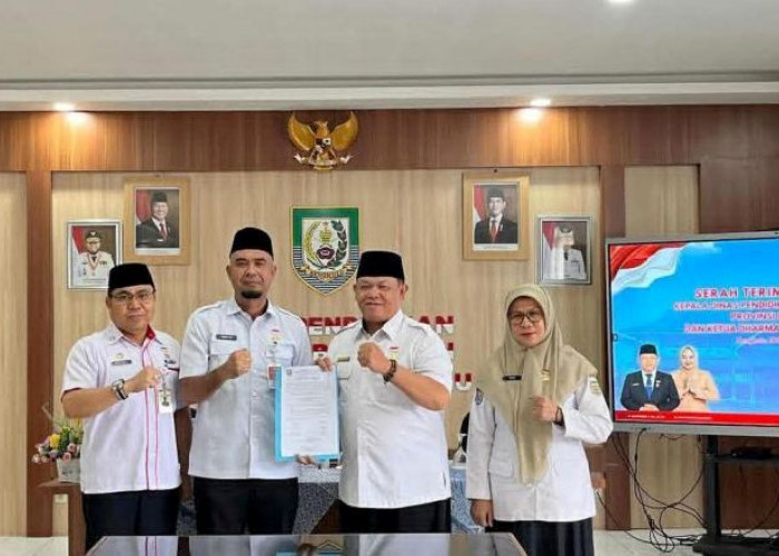 Serahterima Jabatan Kepala Dinas Pendidikan Provinsi Bengkulu, Fokuskan Mutu dan Koordinasi