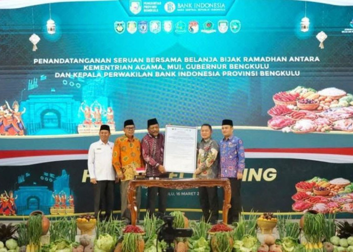Pemprov dan BI Kompak Jaga Harga Pangan Tetap Aman, Ekonomi Bengkulu Sangat Stabil
