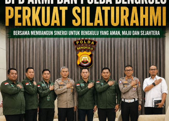 Sambangi Kapolda Bengkulu, DPD ARMI Provinsi Bengkulu Sampaikan Ini