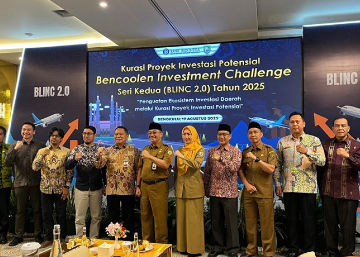 Provinsi Bengkulu Tingkatkan Investasi  Lewat BLINC 2.0, Targetkan Rp 10,3 Triliun