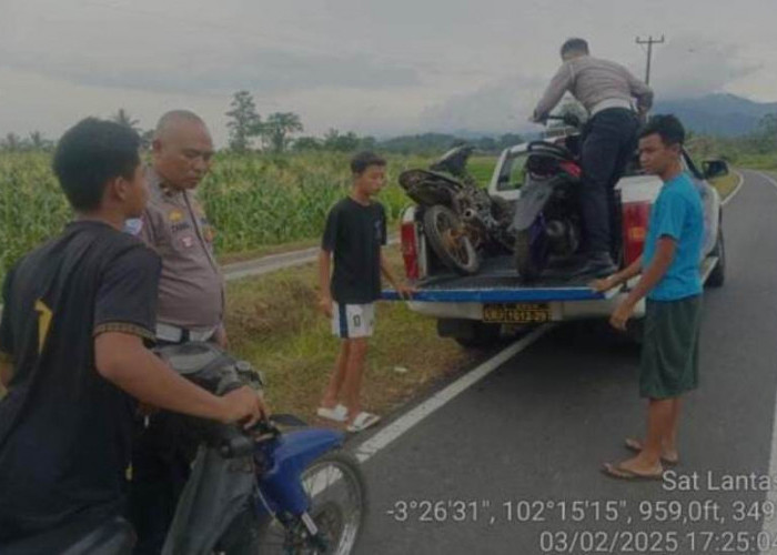 Satlantas Polres Bengkulu Utara Lakukan Patroli 