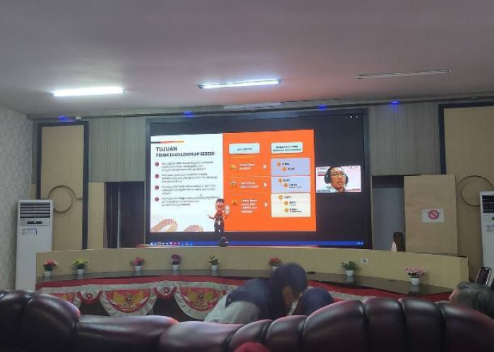 Membangun Bengkulu Lewat Data, Kelurahan Cantik Resmi Dibina