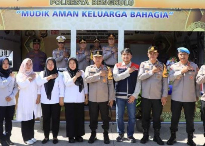 Turun Langsung, Kapolda Bengkulu Cek  Kesiapan Pos Pengamanan di Pintu Tol