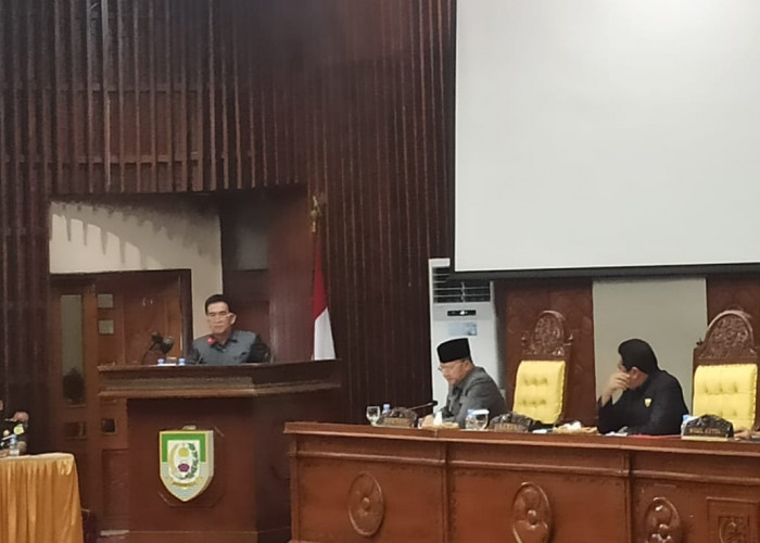 DPRD Provinsi Bengkulu Setuju Perda Pertanggungjawaban APBD 2023 dan Perda RPJPD 2025-2045