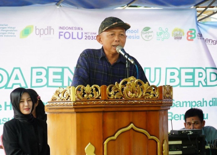 Plt Sekda Kota Bengkulu Hadiri  Peluncuran Program Pengelolaan Sampah
