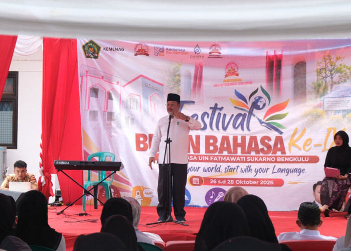 Festival Bulan Bahasa IX UIN FAS Bengkulu,Rektor Dorong Peningkatan Akreditasi Unggul dan Penguatan Kompetensi