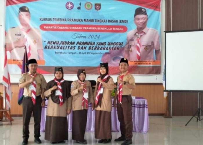 Buat Video Kreatif KMD, Pembina Pramuka Pangkalan MIN 1 Bengkulu Tengah  Raih Penghargaan 