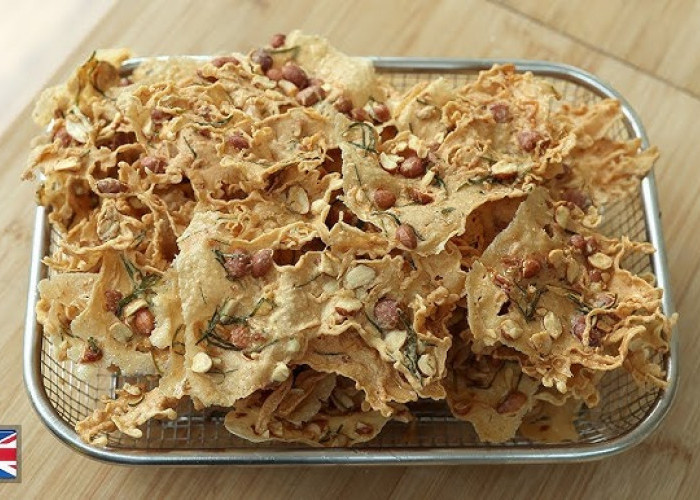 Cuma pakai 1 bahan saja,  resep bikin peyek renyah, tahan lama dan tidak serap minyak, Yuk cobain di rumah!