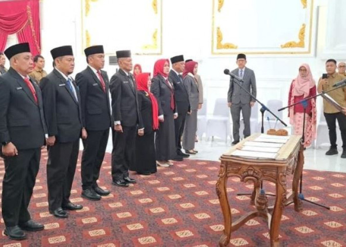 Semangat dan Wajah Pejabat Baru di Pemkot Bengkulu