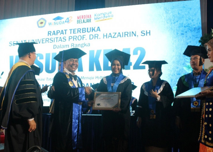 Unihaz Wisuda 526 Mahasiswa, Wisudawan Terbaik  Annisa Amalliah, IPK Diraihnya Bikin Geleng Kepala