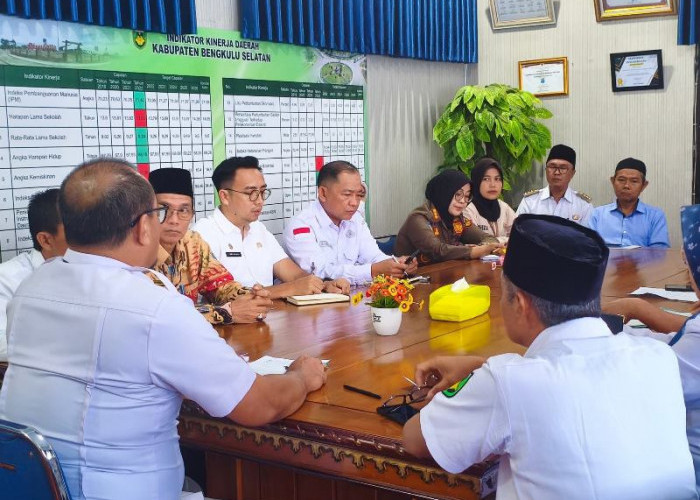 Rapat Koordinasi, Pemda Bengkulu Selatan akan Laksanakan Salat Idul Fitri di Lapangan Sekundang