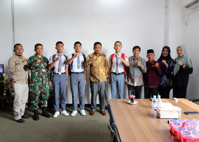 Sekda Kaur lepas Tiga Pelajar Ikuti Seleksi Paskibraka Tingkat Provinsi Bengkulu, berikut nama-namanya   