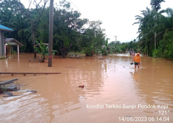 Terdata 5 Titik Banjir di Kabupaten Mukomuko